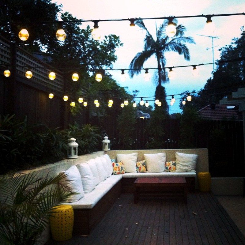 Festoon lighting by Limelight Australia