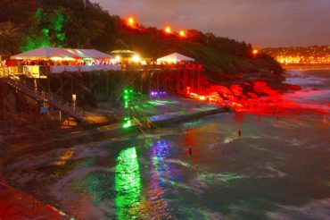 Beachside Party Lighting by Limelight Australia